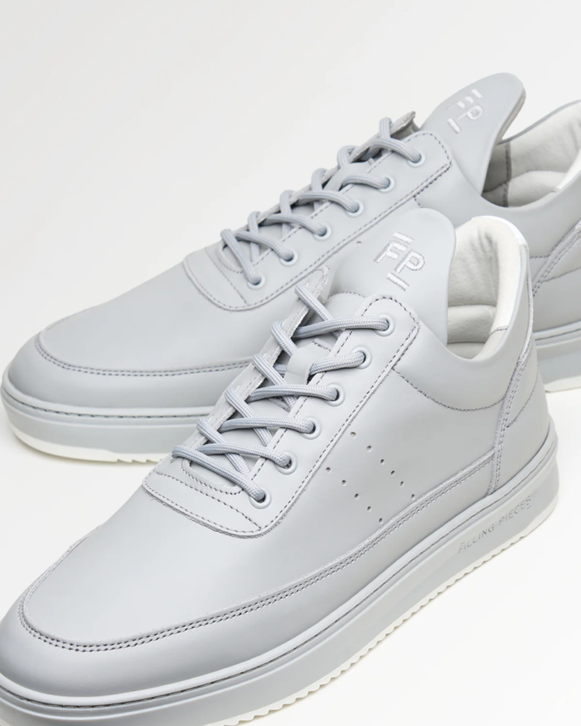 LOW TOP BIANCO ALL GREY