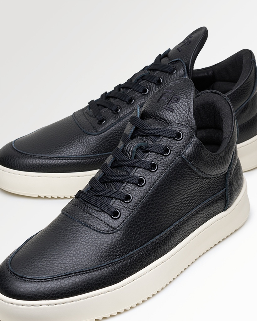 LOW TOP GRAIN BLACK