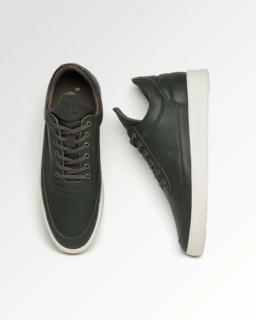 LOW TOP GRAIN GREEN