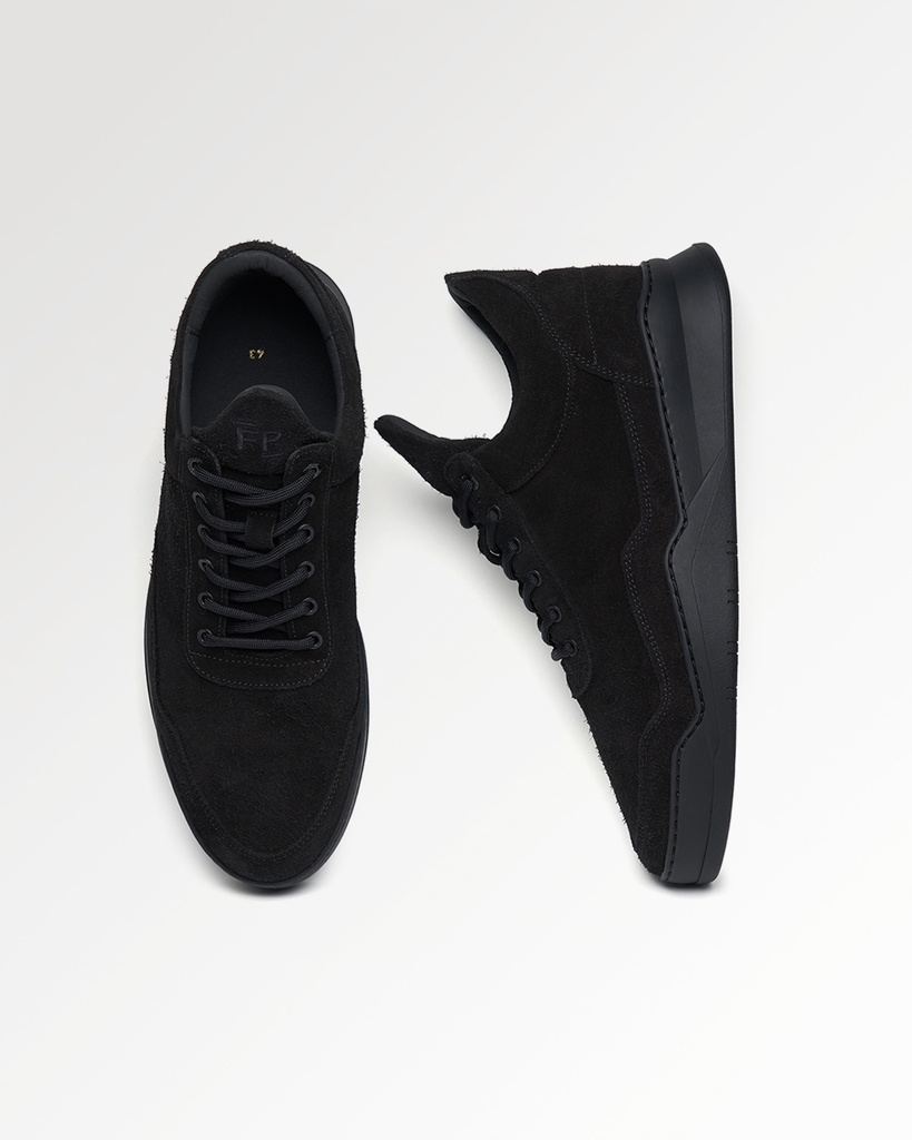 LOW TOP GHOST FUZZ BLACK