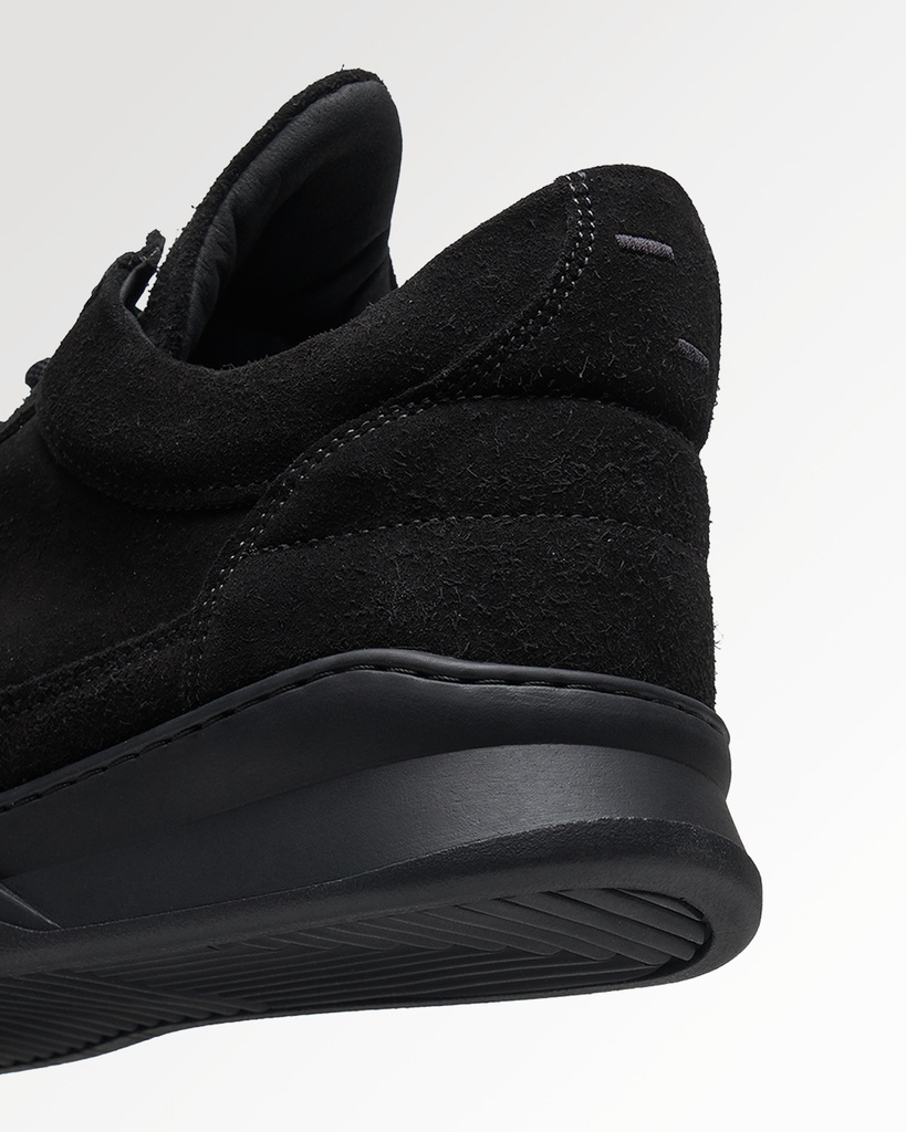 LOW TOP GHOST FUZZ BLACK