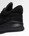 LOW TOP GHOST FUZZ BLACK