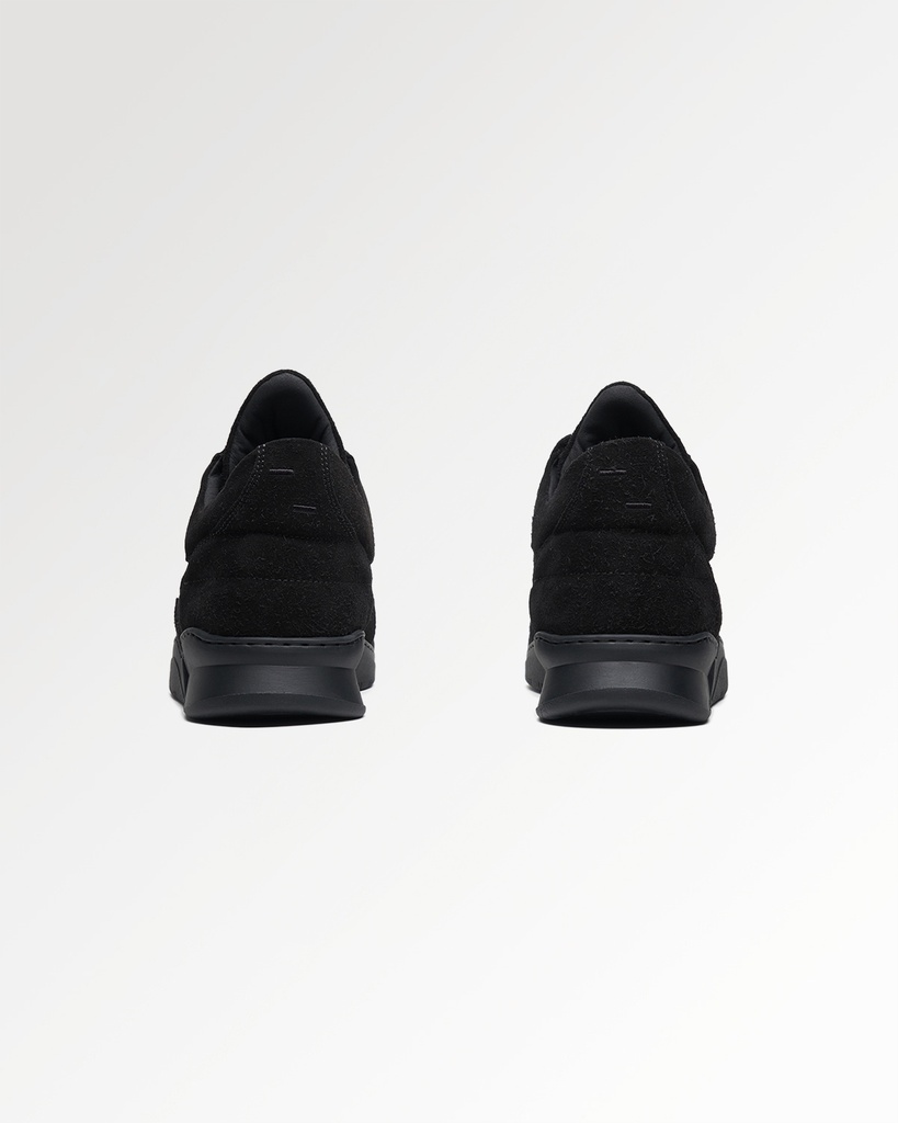LOW TOP GHOST FUZZ BLACK