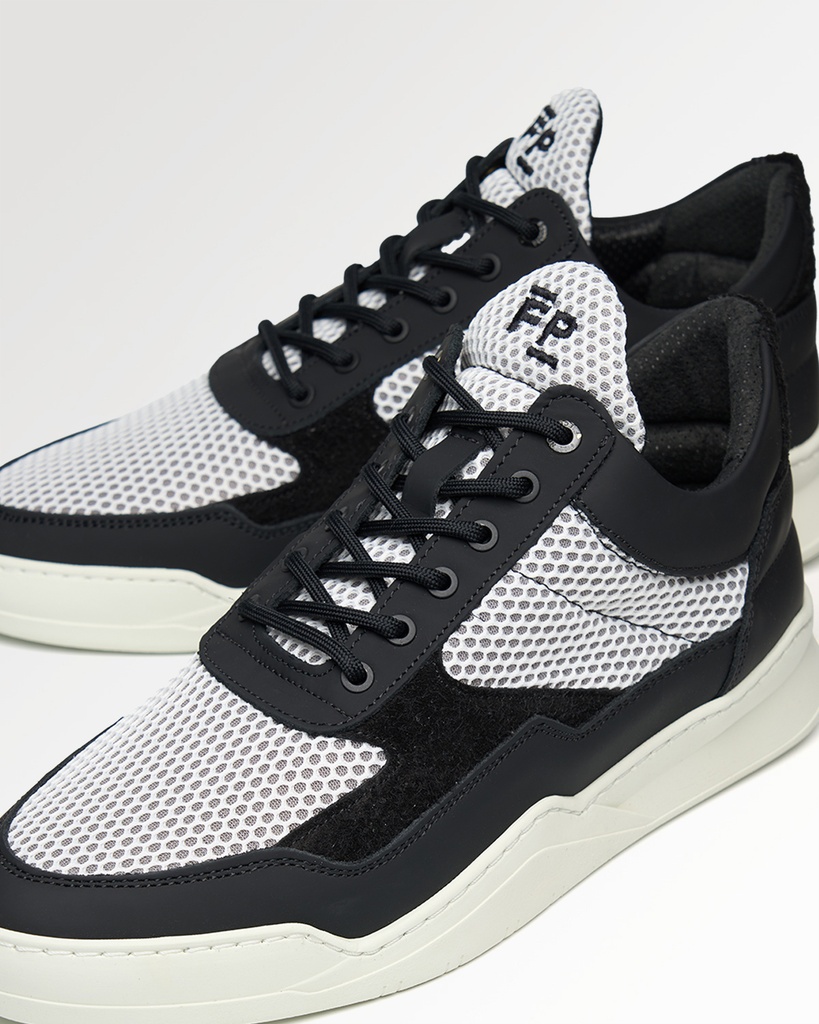 LOW TOP GHOST MESH BLACK