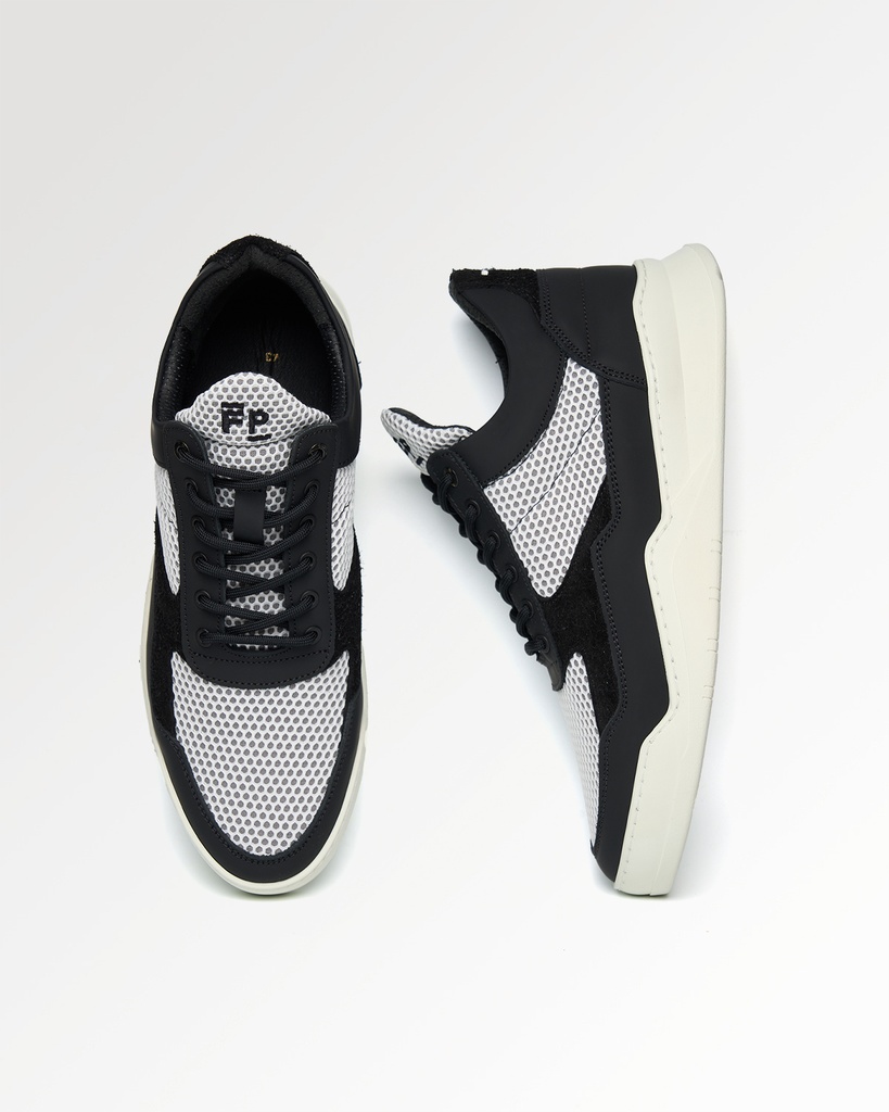 LOW TOP GHOST MESH BLACK