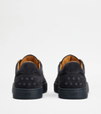 TOD'S BLUE PASHMY SUEDE SNEAKERS