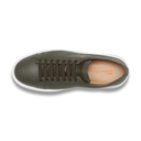 MEN'S GREEN TUMBLED LEATHER SNEAKER