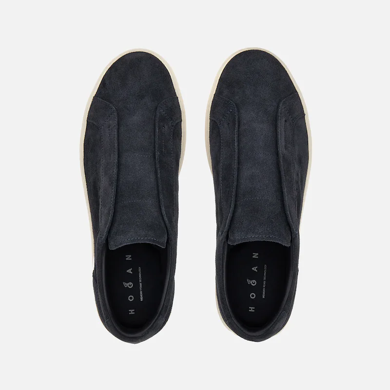 H-TV BLUE SLIP-ON