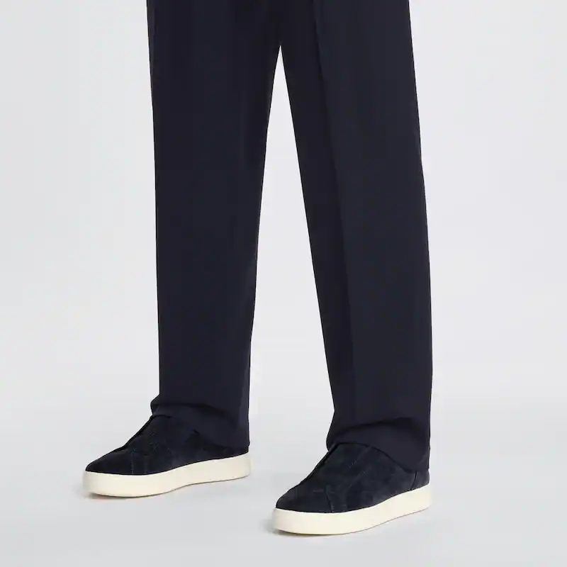 H-TV BLUE SLIP-ON