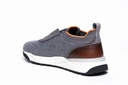 MEN’S GREY STRETCH KNIT SNEAKER