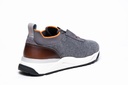 MEN’S GREY STRETCH KNIT SNEAKER