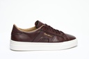 MEN’S BURGUNDY DOUBLE BUCKLE SNEAKER