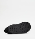 TOD'S ALL BLACK SUEDE SNEAKERS