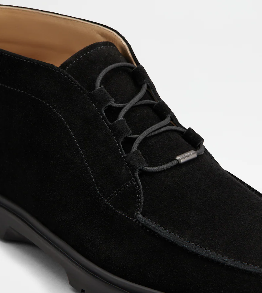 TOD'S DESERT BOOTS BLACK
