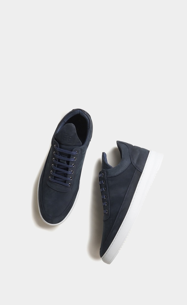 LOW TOP RIPPLE NUBUCK DEEP BLUE