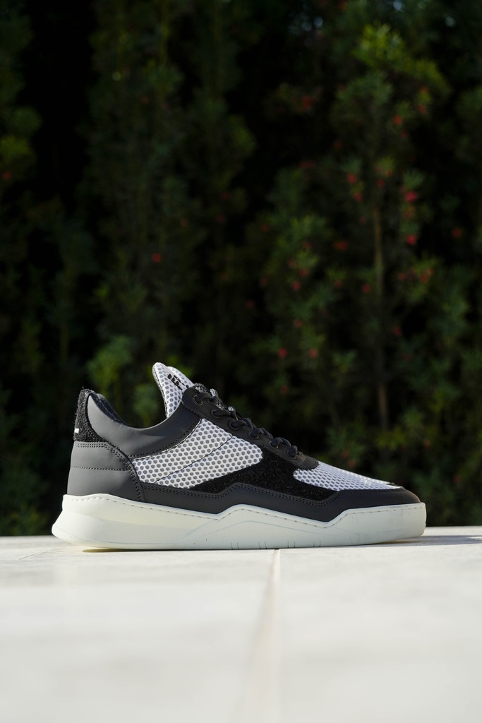 LOW TOP GHOST MESH BLACK