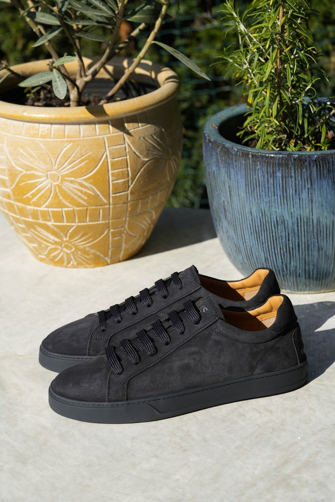 TOD'S BLUE PASHMY SUEDE SNEAKERS