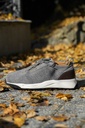 MEN’S GREY STRETCH KNIT SNEAKER