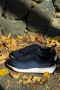 MEN’S BLUE DEER LEATHER SNEAKER