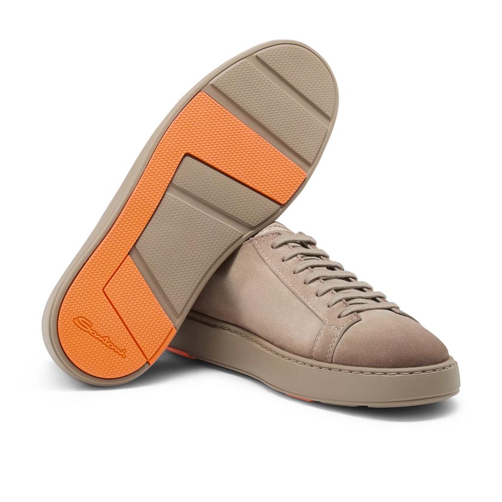 MEN'S GREY SUEDE SNEAKER