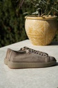MEN'S GREY SUEDE SNEAKER