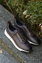 MEN’S BROWN DEER LEATHER SNEAKER