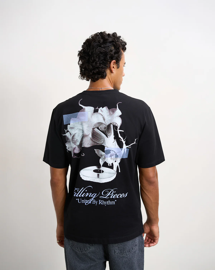 T-SHIRT GRAMMOPHONE BLACK