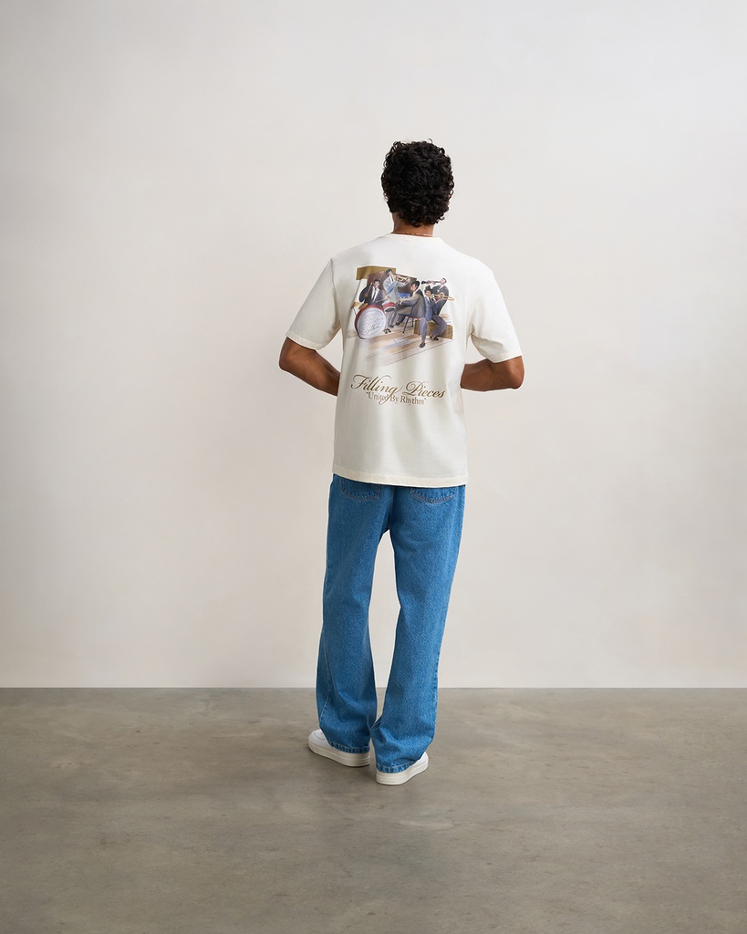 T-SHIRT BAND ANTIQUE WHITE