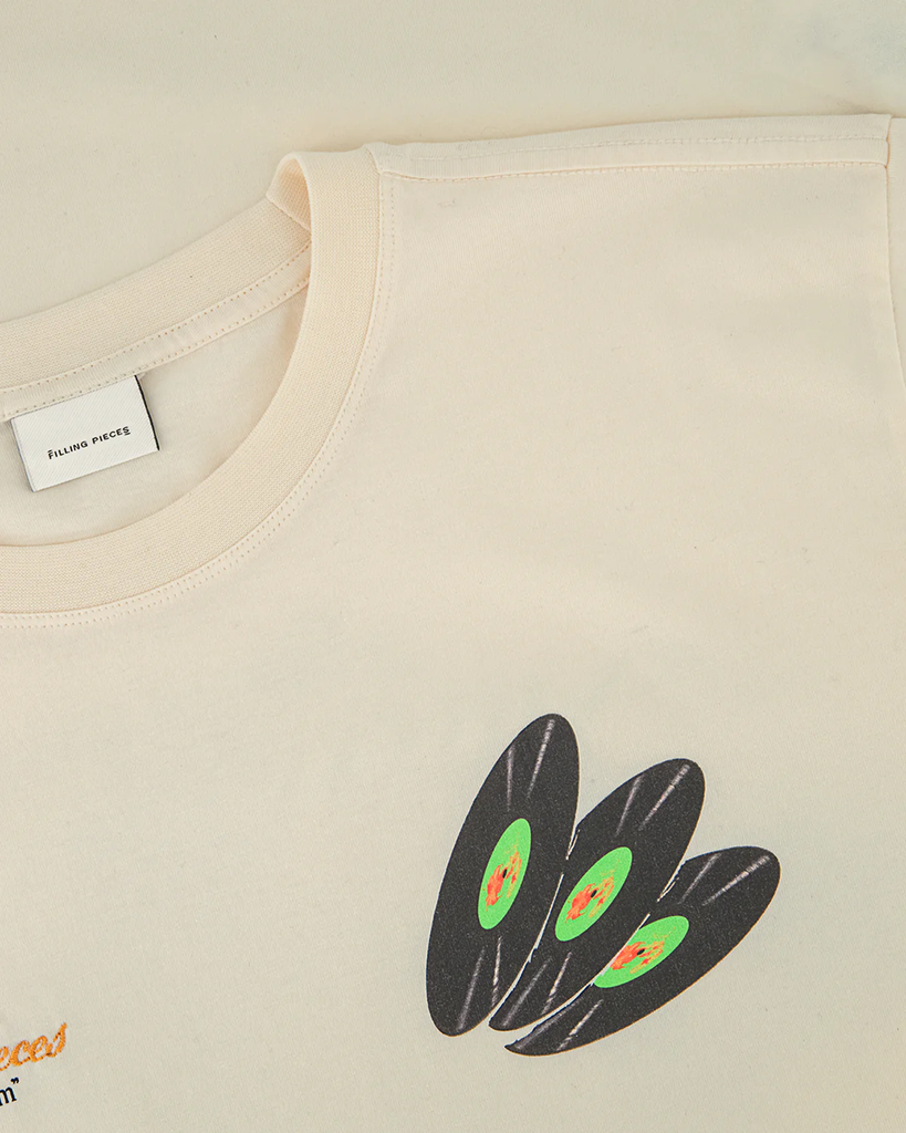 T-SHIRT DJ ANTIQUE WHITE