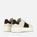 H - STRIPES IVORY BROWN