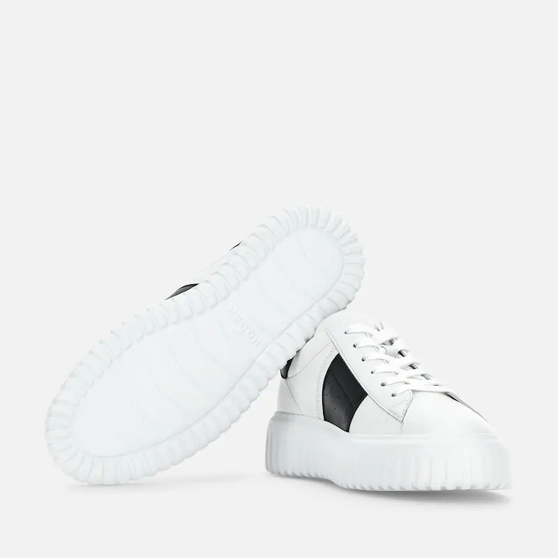 H - STRIPES WHITE/BLACK