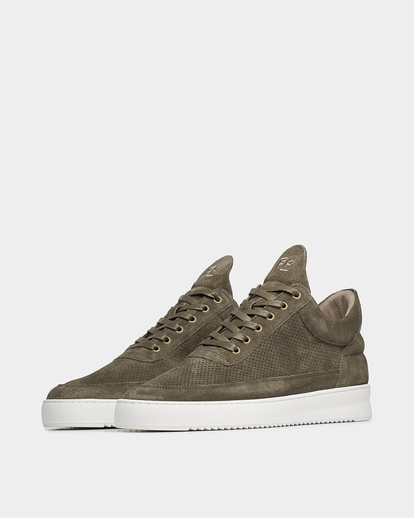 LOW TOP PERFORATED GREEN