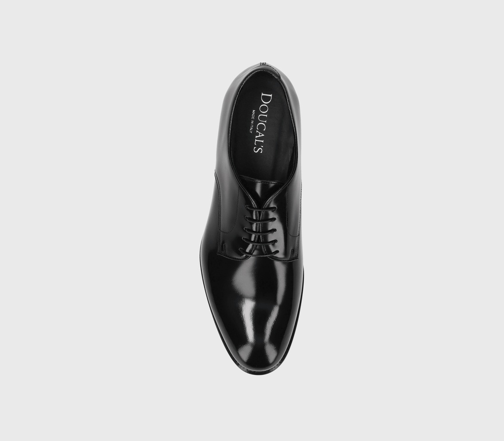 DERBY BLACK LACE-UP