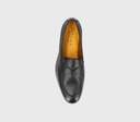 TUMBLED PENNY LOAFER BLACK
