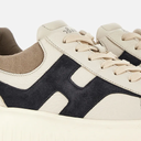 H - STRIPES IVORY/BLUE