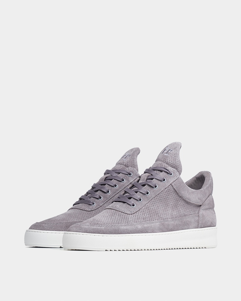 LOW TOP PERFORATED GREY