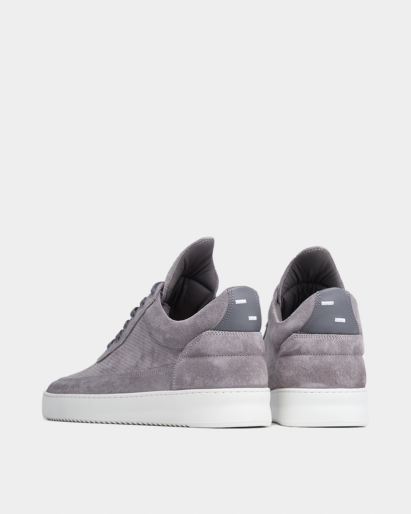 LOW TOP PERFORATED GREY