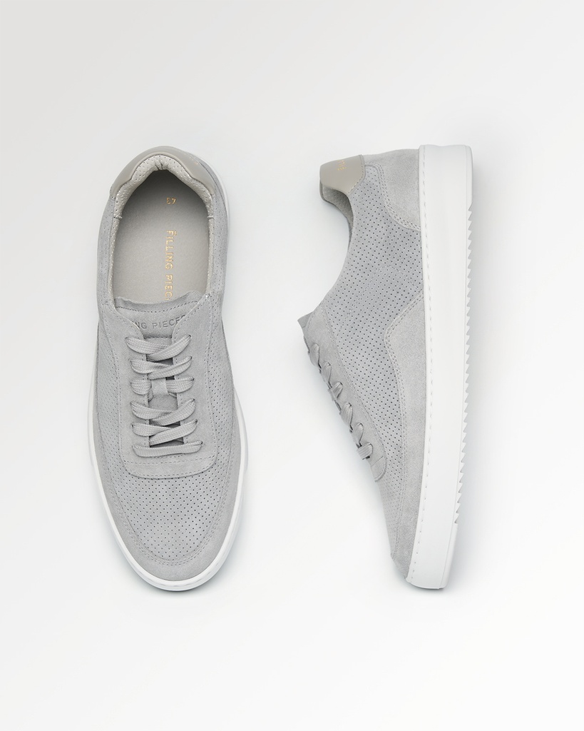 MONDO SUEDE PERFORATED GREY