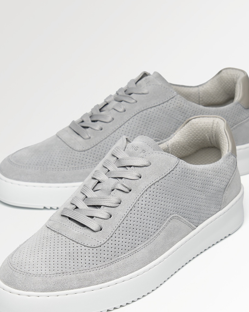 MONDO SUEDE PERFORATED GREY