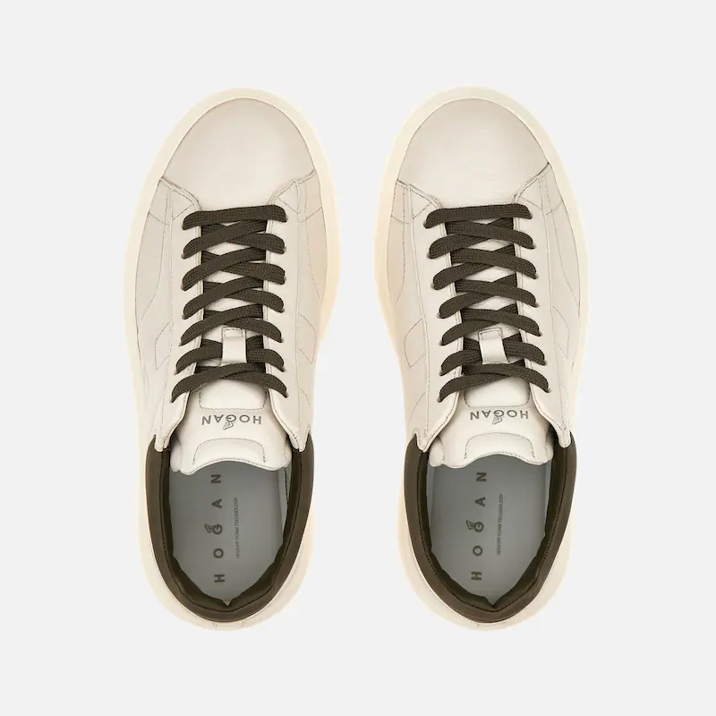 H - STRIPES IVORY/GREEN