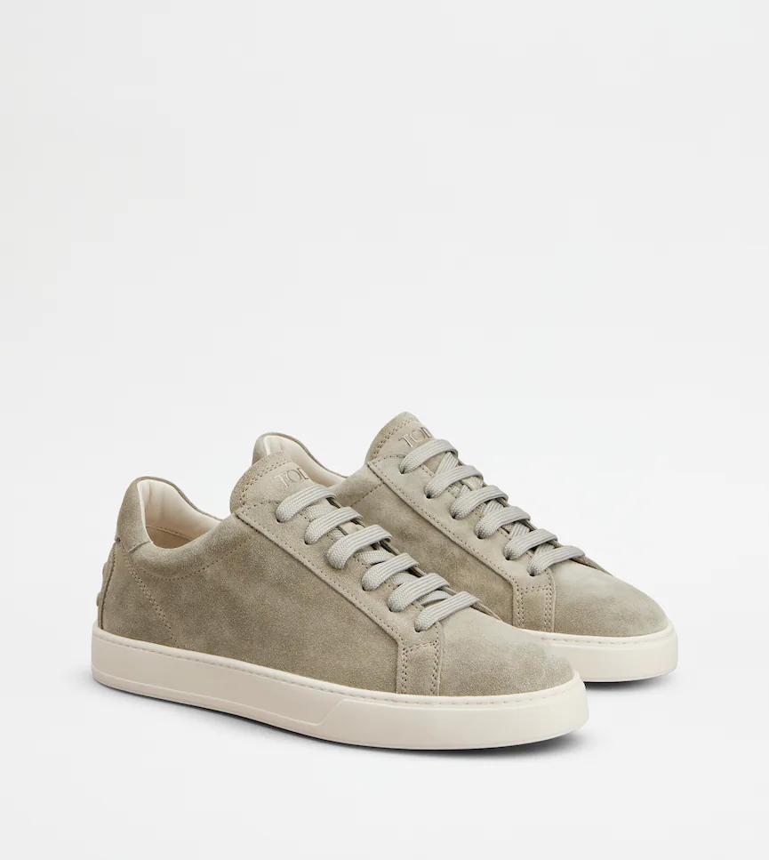 TOD'S SUEDE TORBA SNEAKERS