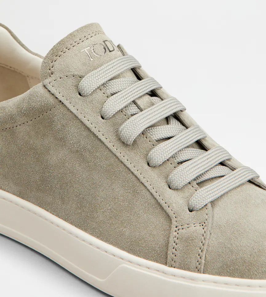 TOD'S SUEDE TORBA SNEAKERS