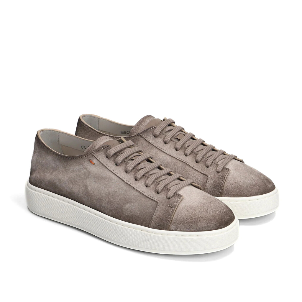 MEN'S GREY SUEDE SNEAKER
