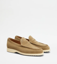 TOD'S BEIGE SUEDE LOAFERS