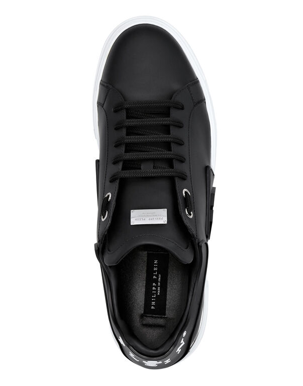 PHANTOM KICK$ LO-TOP SNEAKERS ICONIC PLEIN BLACK