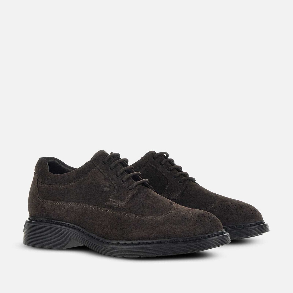 LACE-UPS BROWN