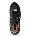 LEATHER LO-TOP SNEAKERS STRIPES