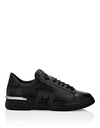 PHANTOM KICK$ LO-TOP SNEAKERS ALL BLACK