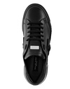 PHANTOM KICK$ LO-TOP SNEAKERS ALL BLACK