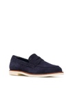 Suede slip-on loafers